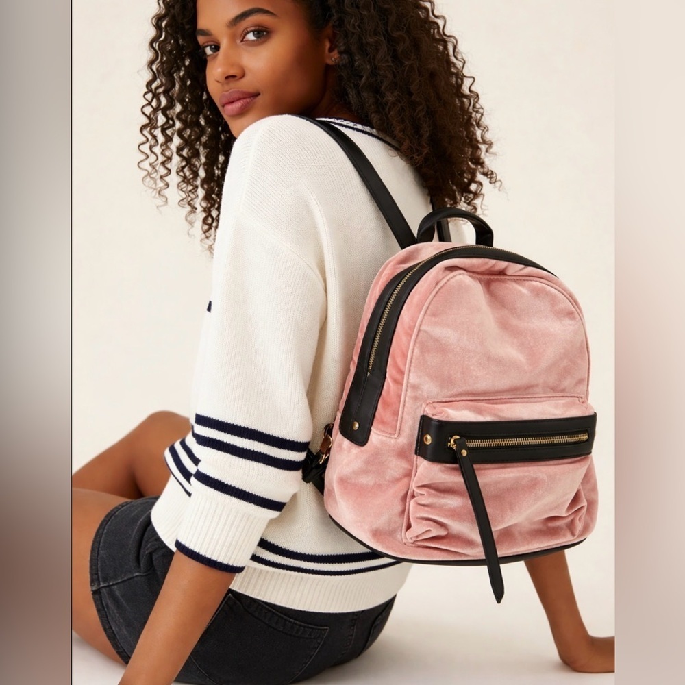 Velvet Pink Backpack